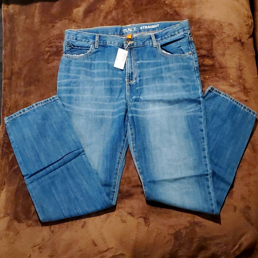 The children's place 16H carbon wash jeans
